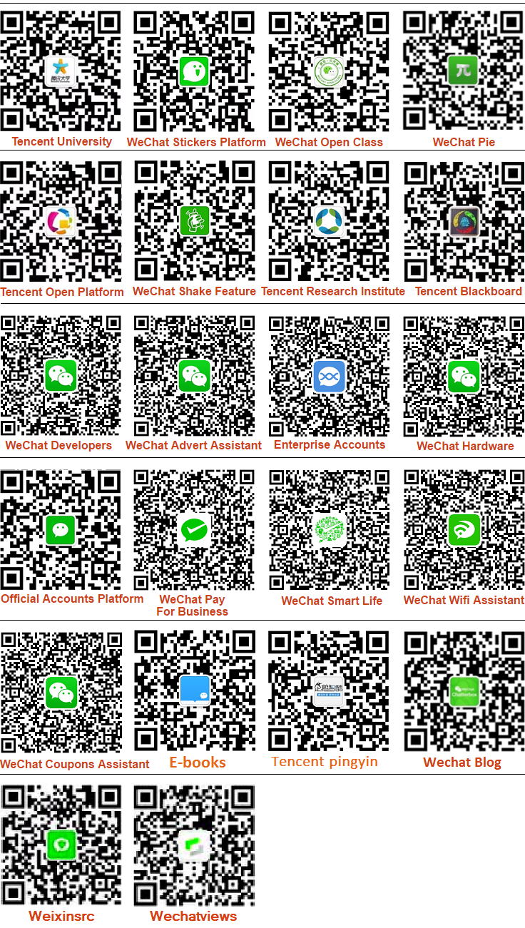 !!!Wechat official